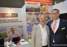 Dick Kramp (AB GPN) and Martin van Zeijl (Bom Group)